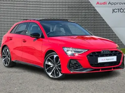 Used Audi S3 Sportback Black Edition 333 HP (244 kW) 2025 Red Hatchback