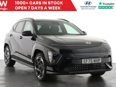 Gebraucht Hyundai Kona N Line 160 kW (218 PS) 2025 Schwarz SUV