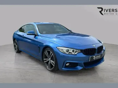 Used BMW 420 M Sport 190 HP (139 kW) 2017 Blue Coupe
