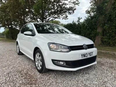 Używany VW Polo Match 70 KM (51 kW) 2013 Biały Hatchback