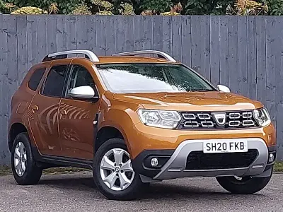 Used Dacia Duster Comfort 100 HP (73 kW) 2020 Orange SUV