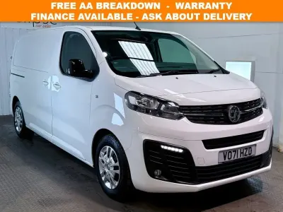 Used Vauxhall Vivaro Sportive 2021 White MPV