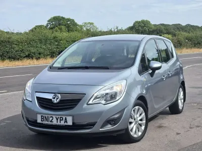 Used Vauxhall Meriva Active 98 HP (72 kW) 2012 Silver MPV