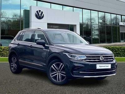 Grey Used 2022 VW Tiguan Elegance SUV | £24,291 (Fair price)
