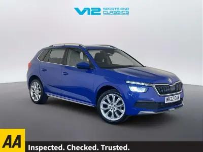 Used Skoda Kamiq SE L 110 HP (80 kW) 2022 Blue SUV