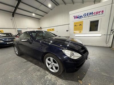 Blue Used 2007 Mercedes SLK200 Edition 1 Cabriolet | £3,995 (Fair price)