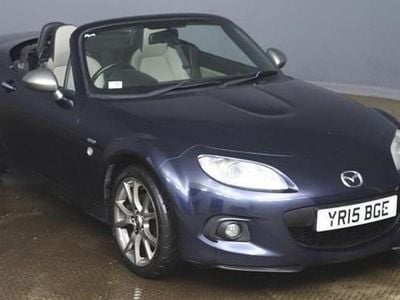 Used Mazda MX5 Inclusive 126 HP (92 kW) 2015 Blue Cabriolet