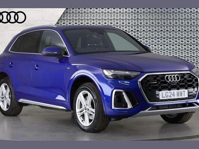 Used Audi Q5 S-Line 268 HP (197 kW) 2024 Blue SUV