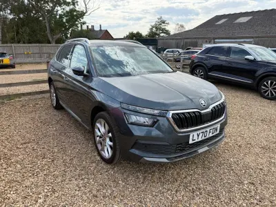 Used Skoda Kamiq SE L 110 HP (80 kW) 2021 Grey SUV