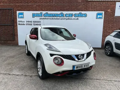 Used Nissan Juke Acenta Premium 115 HP (84 kW) 2015 White SUV