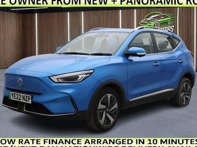 Used MG ZS Trophy Connect 130 kW (177 HP) 2022 Blue SUV
