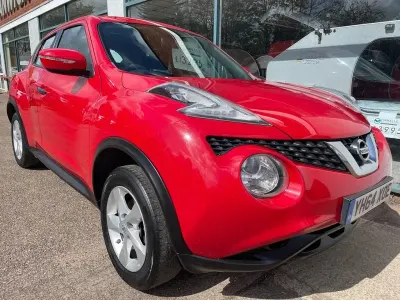 Used Nissan Juke Visia 94 HP (69 kW) 2014 Red SUV