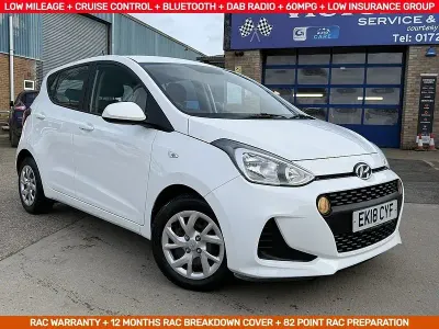 Używany Hyundai i10 SE 66 KM (48 kW) 2018 Biały Hatchback