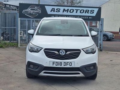 Used Vauxhall Crossland X Elite 99 HP (72 kW) 2018 White SUV