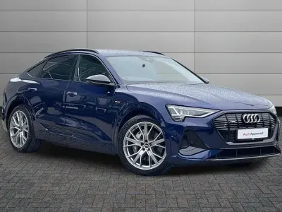 Used Audi e-tron Black Edition 230 kW (313 HP) 2022 Blue SUV