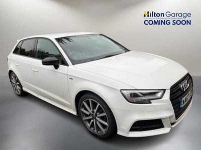 Used Audi A3 Black Edition 2017 White Hatchback