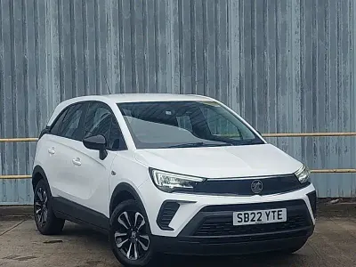 Used Vauxhall Crossland Design Edition 2022 White SUV
