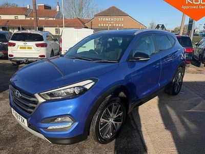 Used Hyundai Tucson GO! 177 HP (130 kW) 2018 Blue SUV