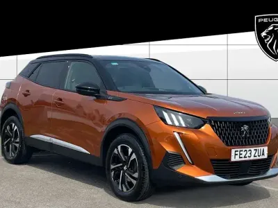 Second-hand Peugeot 2008 GTi 131 CP (96 kW) 2023 Portocaliu SUV