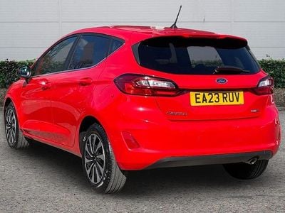 Used Ford Fiesta Titanium 2023 Red Hatchback