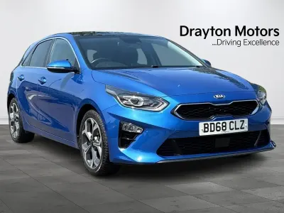 Used Kia Ceed First Edition 140 HP (102 kW) 2018 Blue Hatchback