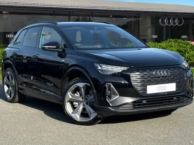 New Audi Q4 e-tron Black Edition 210 kW (286 HP) 2026 Black SUV