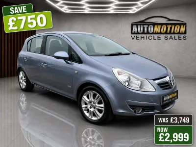 Used Vauxhall Corsa Design Edition 2009 Silver Hatchback