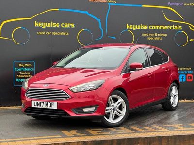 Used Ford Focus Zetec 125 HP (91 kW) 2017 Red Hatchback