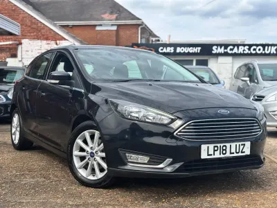 Used Ford Focus Titanium 2018 Black Hatchback
