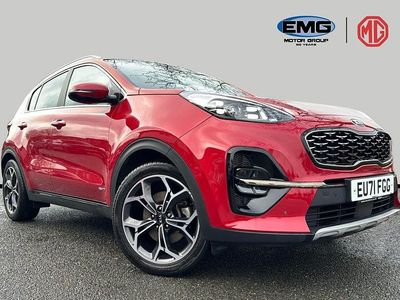 Used Kia Sportage GT-Line S 174 HP (127 kW) 2021 Red SUV