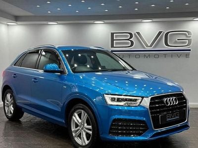 Used Audi Q3 S-Line 150 HP (110 kW) 2015 Blue SUV