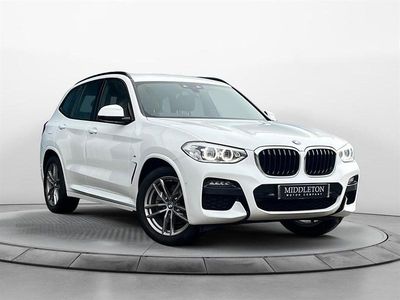 White Used 2020 BMW X3 M Sport SUV | £18,995 (Fair price)