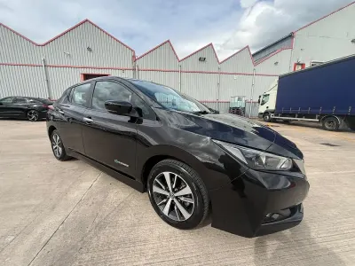 Used Nissan Leaf Acenta 110 kW (150 HP) 2019 Black Hatchback
