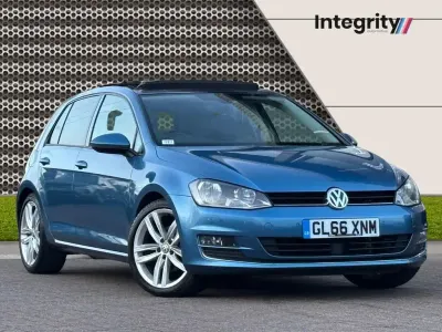 Used VW Golf VII GT 147 HP (108 kW) 2016 Blue Hatchback