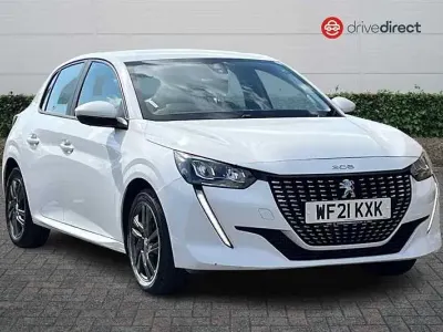 Używany Peugeot 208 Active Premium 100 KM (73 kW) 2021 Biały Hatchback