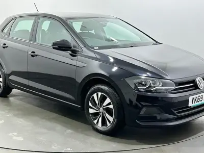 Used VW Polo SE 95 HP (69 kW) 2019 Black Hatchback