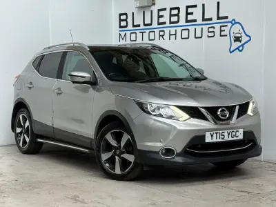 Used Nissan Qashqai N-TEC 115 HP (84 kW) 2015 Silver SUV