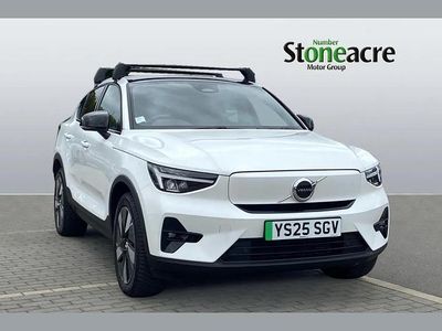 White Used 2025 Volvo C40 Plus SUV | £31,000 (A bit pricey)