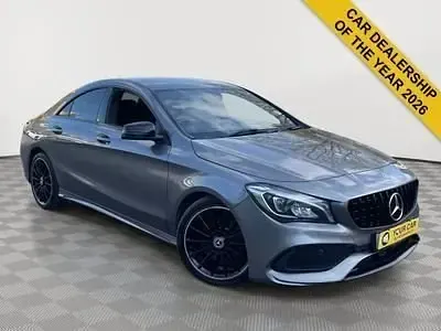 Usado Mercedes CLA220 AMG line 2018 Cinzento Sedan