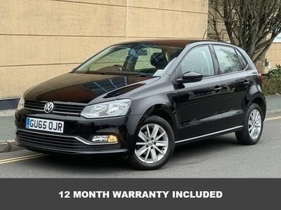 Used VW Polo SE 60 HP (44 kW) 2015 Black Hatchback