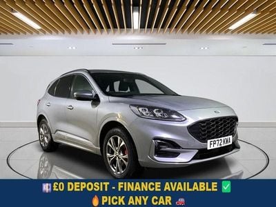 Silver Used 2022 Ford Kuga ST-Line SUV | £12,399 (Good price)