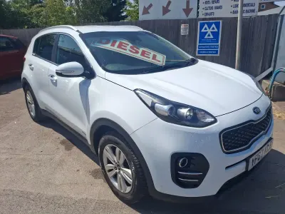 Used Kia Sportage 136 HP (100 kW) 2018 White SUV