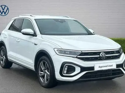 Usado VW T-Roc R-line 150 CV (110 kW) 2025 Blanco SUV