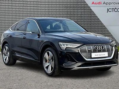 Used Audi e-tron Sportback S-Line 300 kW (408 HP) 2020 Black SUV
