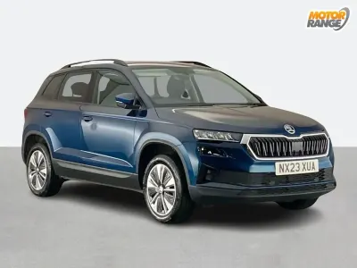 Used Skoda Karoq SE Drive 2023 Blue SUV
