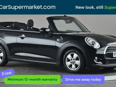 Used Mini Cooper Cabriolet Classic 136 HP (100 kW) 2020 Black Cabriolet