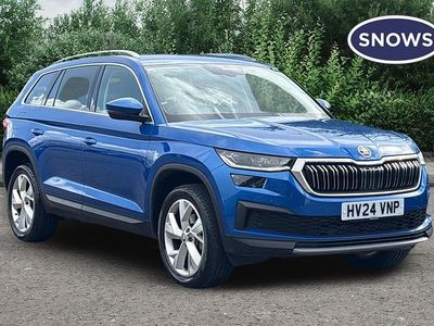 Used Skoda Kodiaq SE L Executive 150 HP (110 kW) 2024 Blue SUV