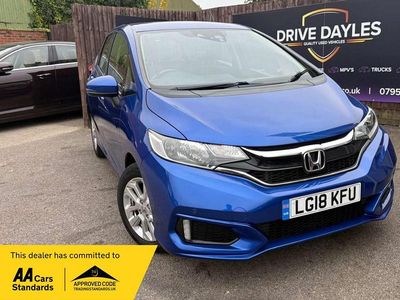 Blue Used 2018 Honda Jazz SE Hatchback | £7,999 (Fair price)