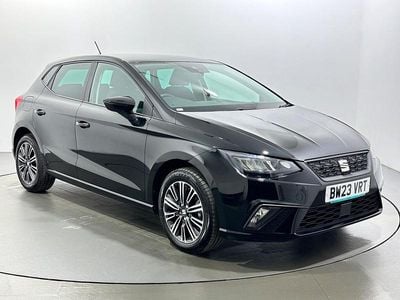 Used Seat Ibiza SE 95 HP (69 kW) 2022 Black Hatchback