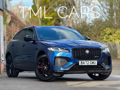 Usado Jaguar F-Pace R-Dynamic 2022 Azul SUV